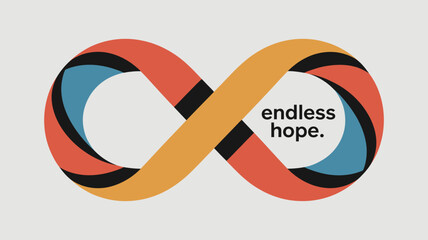 Infinite hope symbol Vector