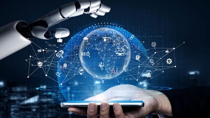 AI empowers the global AI network by enhancing global, AI, and network integration for worldwide data connectivity Marrow