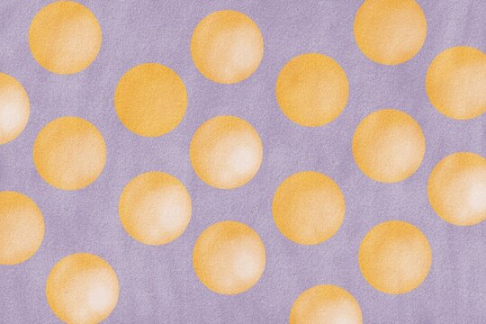 Abstract polka dot pattern in soft pastel colors