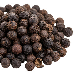 Obraz premium A cluster of dried brown and purple flower buds