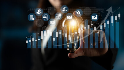 Financial growth strategy leverages data analytics for investment optimization and market performance Parse