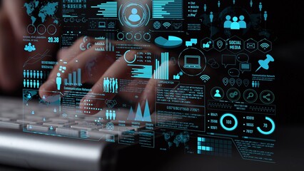 Connection network visualization showing global connection, network communication, digital connection analytic. Connect networks tool support real-time insight and improve connection system. Thunk