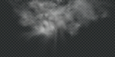 Naklejka premium Dynamic smoke trails rise from the asphalt as a racing car speeds along a dark highway, creating a dusty atmosphere with dramatic lighting effects and motion blur.