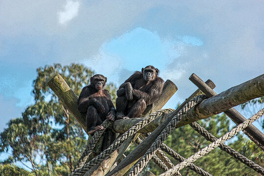 s&iacute;mios no parque