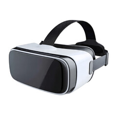 Modern virtual reality headset for immersive experience, Futuristic augmented reality head-mounted display