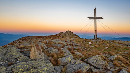 Sonnenuntergang am Gstoder