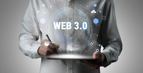 A map of global Web 3.0 decentralized applications and services. The ecosystem includes cryptocurrency, blockchain, and decentralized finance (DeFi). Motif