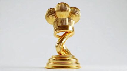 Golden Chef Hat Trophy Award