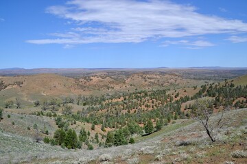 Outback view in Flinders Ranges, South Australia