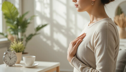 Ultra-Realistic Stress Relief Breathing Exercise Concept