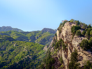 Obraz premium Paysage de montagnes de Chine
