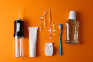 Versatile Dental Cleaner, Compact Water Jet System With Interchangeable Nozzles And Digital Display