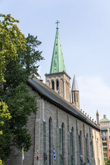 St. Patrick's Basilica in Downtown Montreal, Quebec, Canada.
