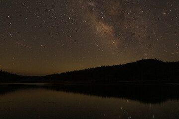 night sky reflection