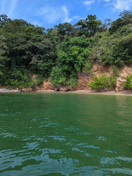 Anse Paoua Bay, a secluded coastal area located on the North Western Peninsula of Trinidad and Tobago. 