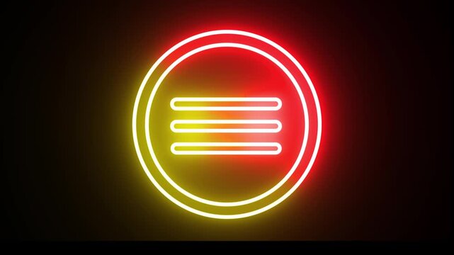 Three paralleled straight line icon of play button.