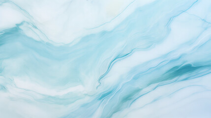 Serene aqua onyx marble pattern with soft, flowing lines creates calming atmosphere, perfect for modern design