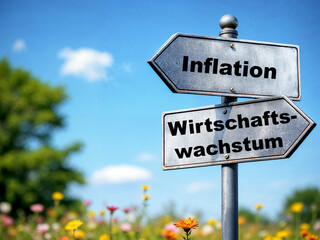 Inflation oder Wirtschaftswachstum