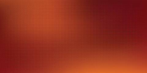 Warm Orange Red Abstract Gradient With Halftone Dots For Background Design Texture Pattern Digital Graphic