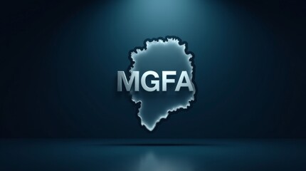 Cinematic MGFA concept inside glass Greenland silhouette_3