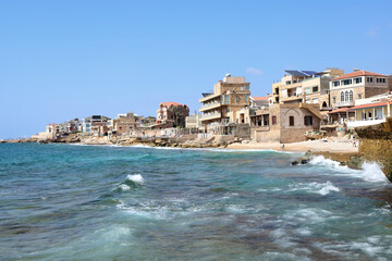 Kfar Abida Coastline on the Mediterranean Sea, Lebanon