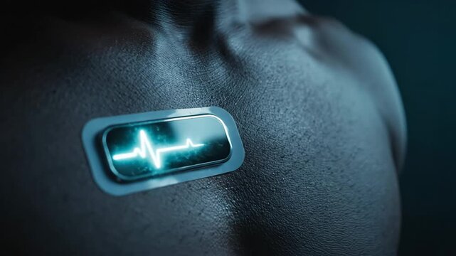 Monitoring Wearable Health Sensor On Skin For Real Time Vital Signs