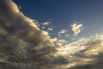 Fototapeta premium beautiful sky and clouds