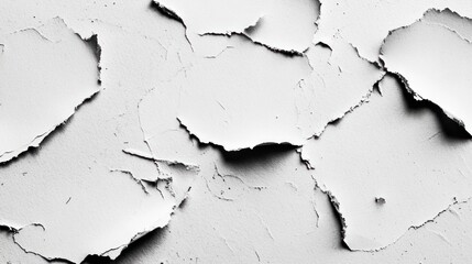 Obraz premium peeling paint surface revealing decay and age, creates a textured and abstract composition revealing subtle imperfections in the structure