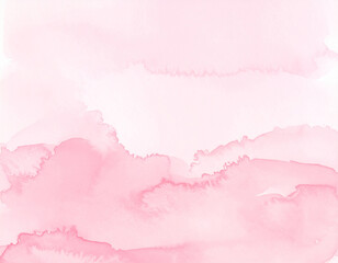 ペールピンクの水彩テクスチャ/Pale pink watercolor texture