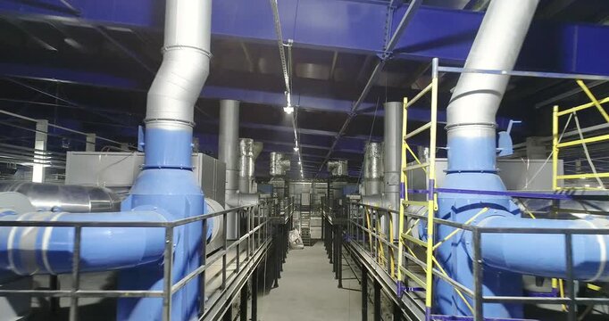 Ceramic Tile Roller Kiln. A production line or conveyor at a ceramic and porcelain tile factory. Ceramic Tile Making. Modern roller kiln (tunnel furnace) for firing ceramic tiles and porcelain tiles. 