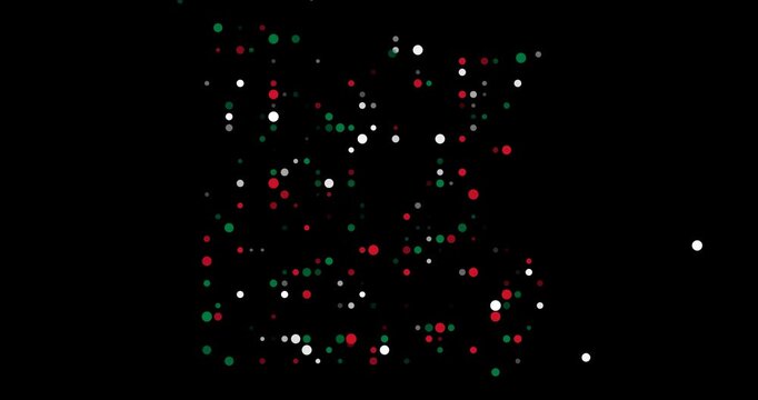 Falling Motion Visualization of Egypt Map