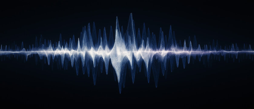 Symphony & String Melody Soundwaves - Merged Waveform