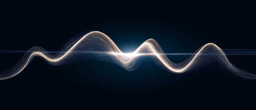 Symphony & String Melody Soundwaves - Merged Waveform
