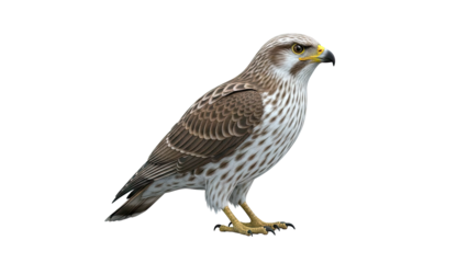 Detailed Render of a Hawk