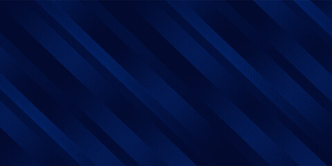 Premium background design with diagonal dark blue line pattern. Vector template for digital luxury banner, invitation, voucher, certificate. Eps10