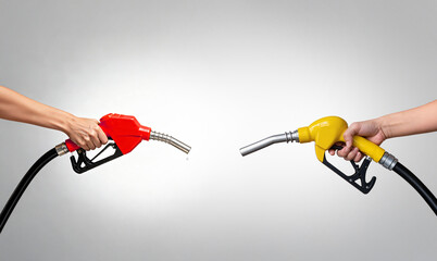 주유기, 주유 노즐, 주유소, 기름, 넣다, 유가, 주유비, 오르다, 기름값, 절약하다, 치솟다, 오르다, 셀프주유소, 산유국