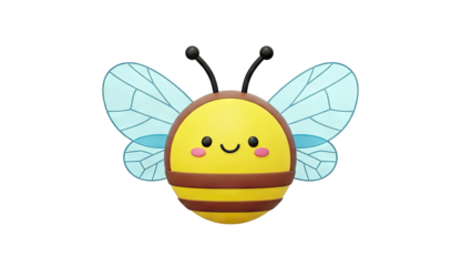 Cute Cartoon Bee