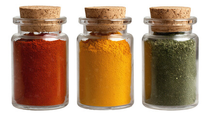 spices in jars