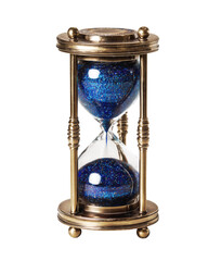 hourglass with sand