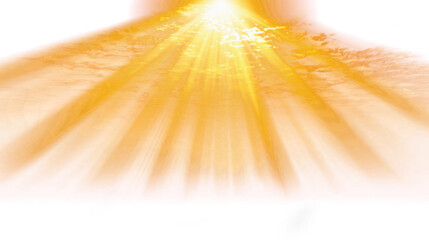 Sun God Ray Sunlight Gold Shining Sunbeams