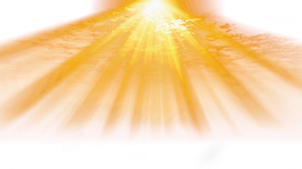 Sun God Ray Sunlight Gold Shining Sunbeams