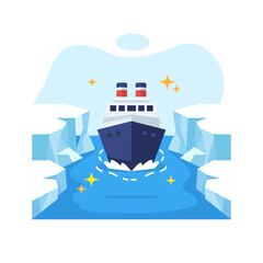 Approved passport verification confirmation concept illustration flat design vector empty state ui element