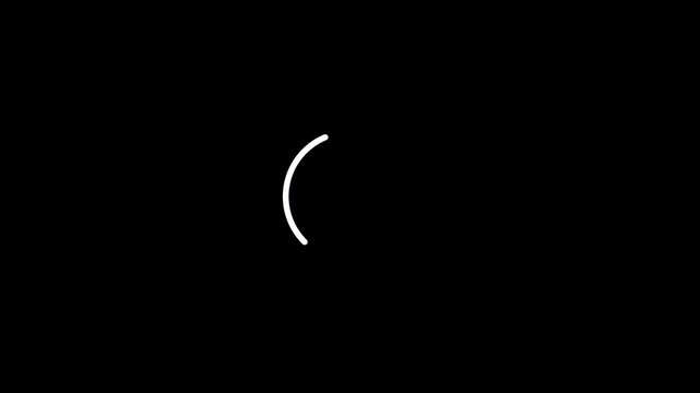 Retry loading animation with circular refresh indicator. System reconnecting and processing status display. Try again progress icon for connection and waiting states. Loading or refresh, reload.