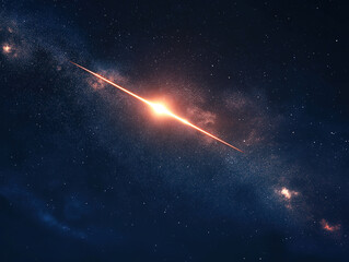 A Stunning Meteor Shower Lighting Up the Night