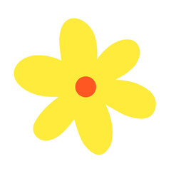 Flower icon vector