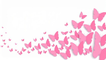 Paper-cut butterfly, origami style