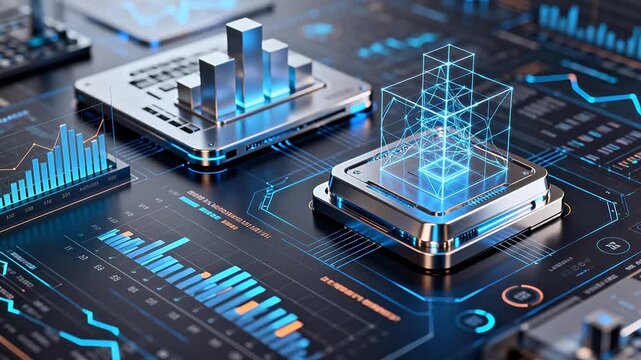 Futuristic technology data analysis