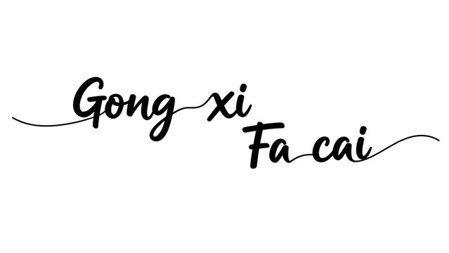 Gong Xi Fa Cai chinese new year greeting