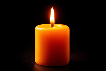 Spiritual candle light background
