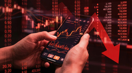 Tariff trade war economy market downturn investor anxiety